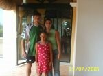 joaquin,mi sobrina y yo - Fotos de Joaquín del Betis