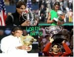 Los 4 Grand Slam de Rafa Nadal - Fotos de LorenCR7 del Betis