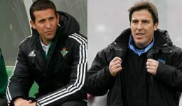 MERINO - BERIZZO. - Fotos de Los entrenadores del Betis
