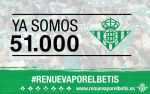  El Real Betis supera los 51.000 abonados.